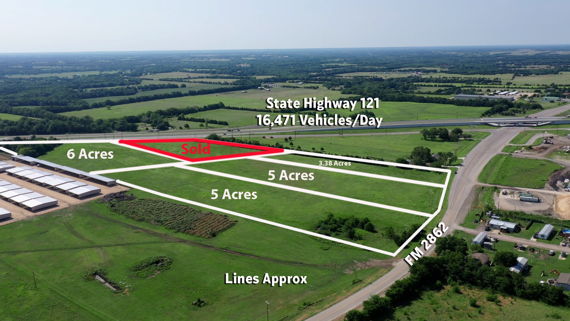 Property photo 03 of TBD NE State Hwy 121 UNIT 2, Anna, TX 75409 | MLS #20514539