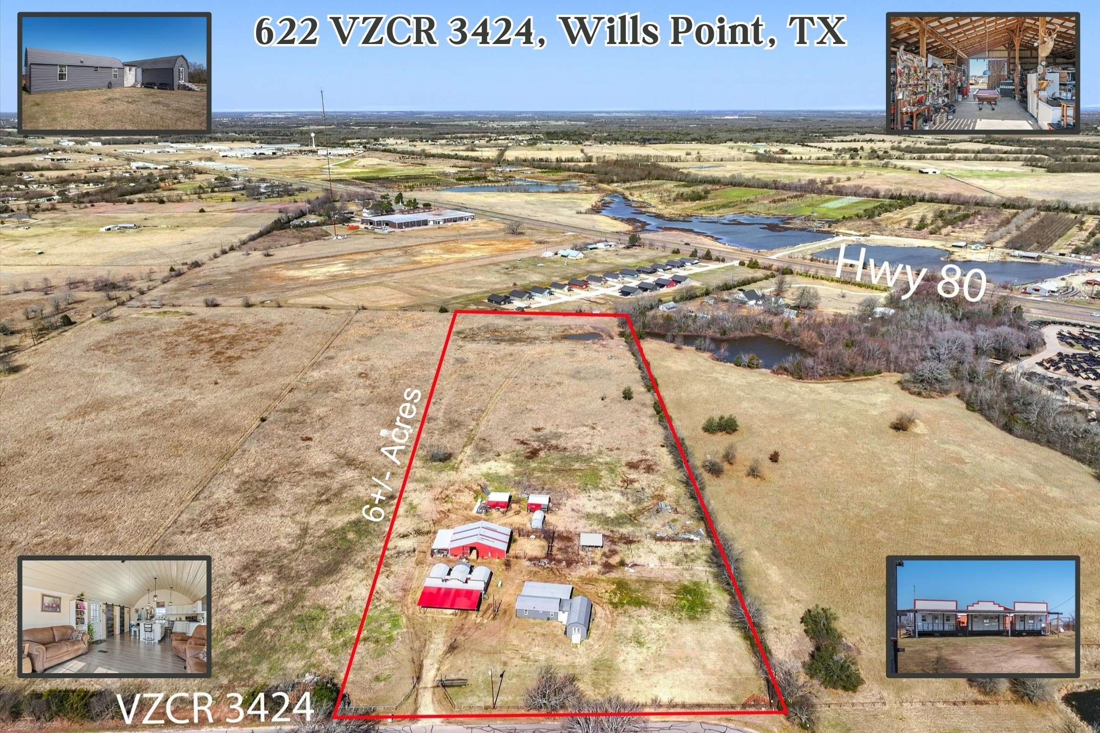 Property photo 01 of 622 Vz County Road 3424 Wills, Point, TX 75169 | MLS #20859007