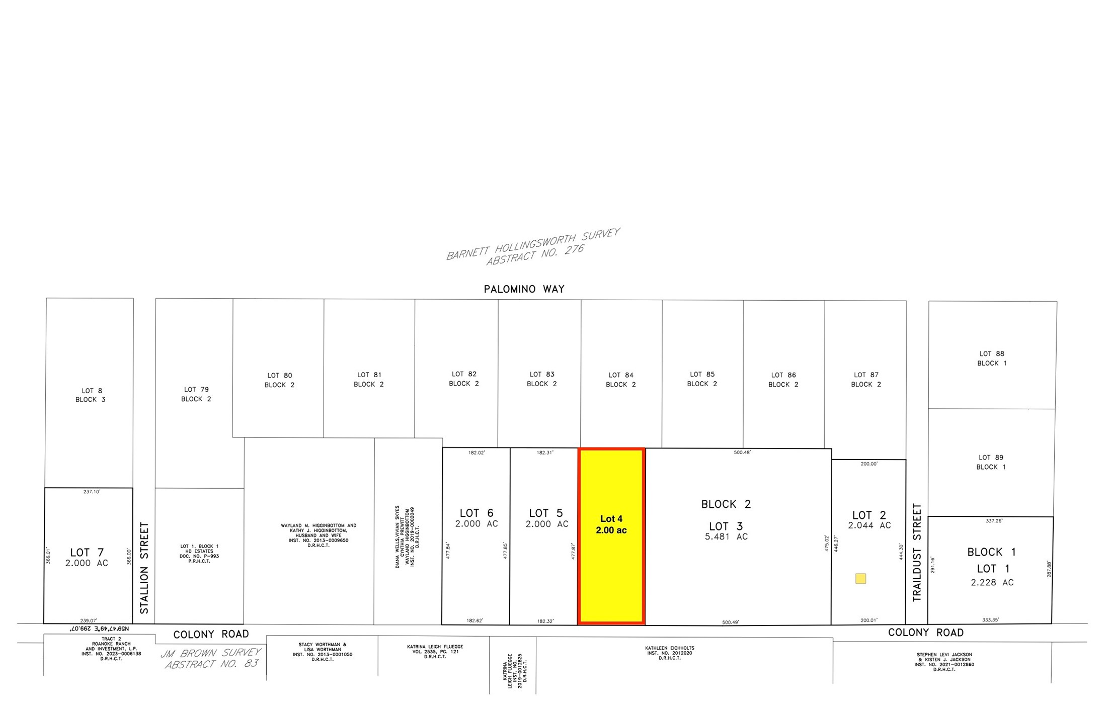 Property photo 04 of Lot 4 Colony Road, Tolar, TX 76476 | MLS #20952409