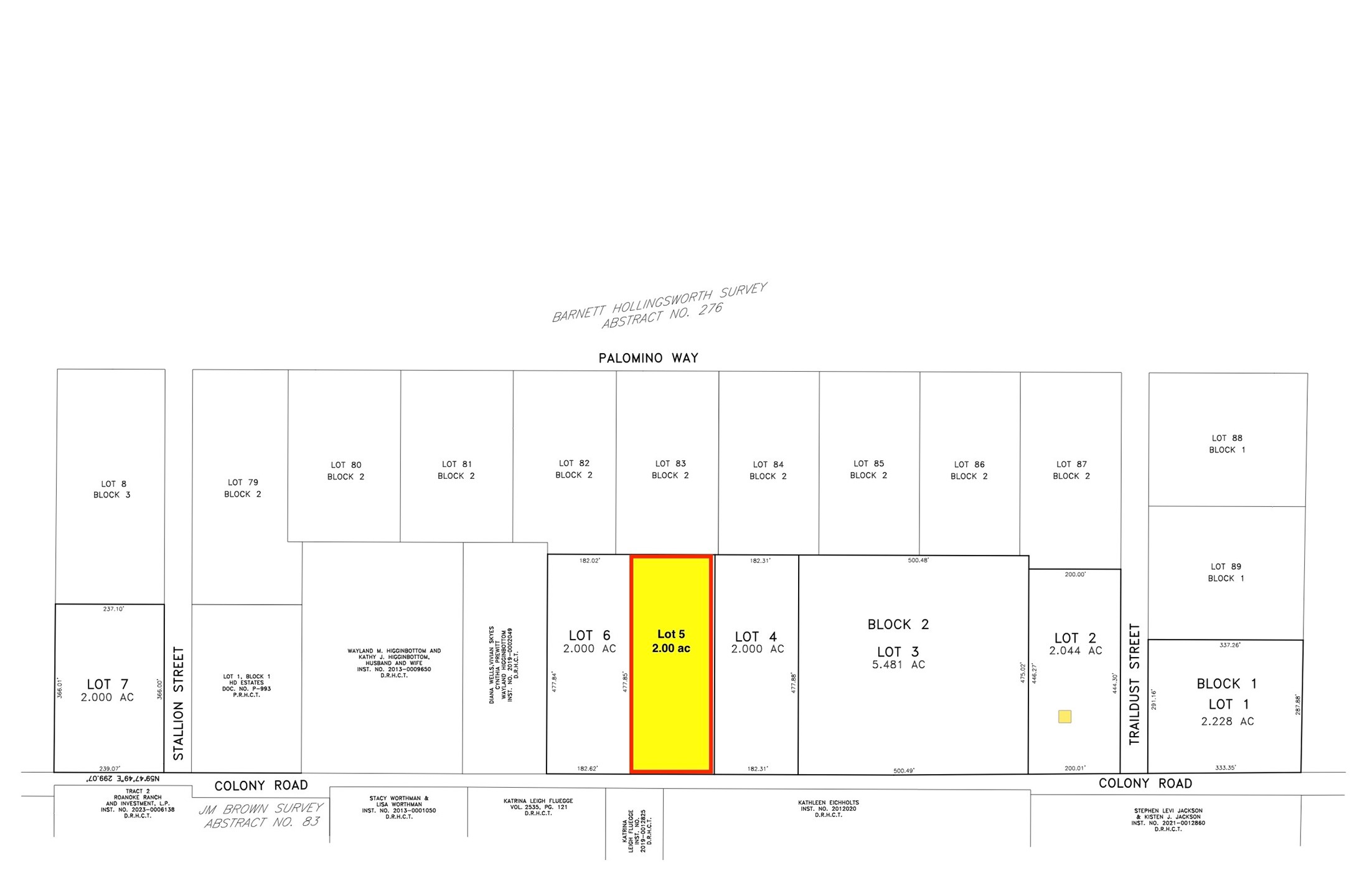 Property photo 04 of Lot 5 Colony Road, Tolar, TX 76476 | MLS #20952416