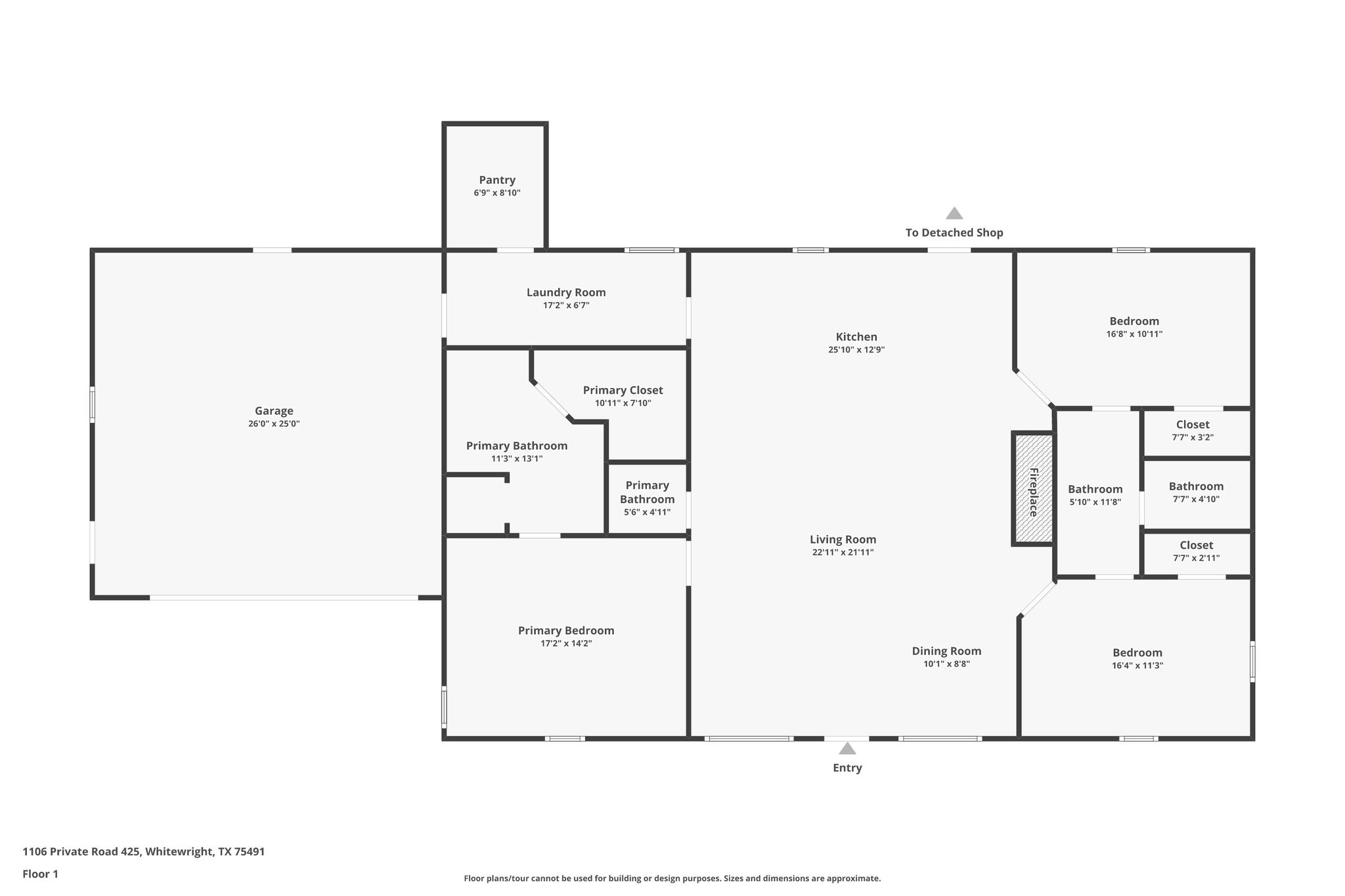 1106 Private Road 425, Whitewright, TX, 75491