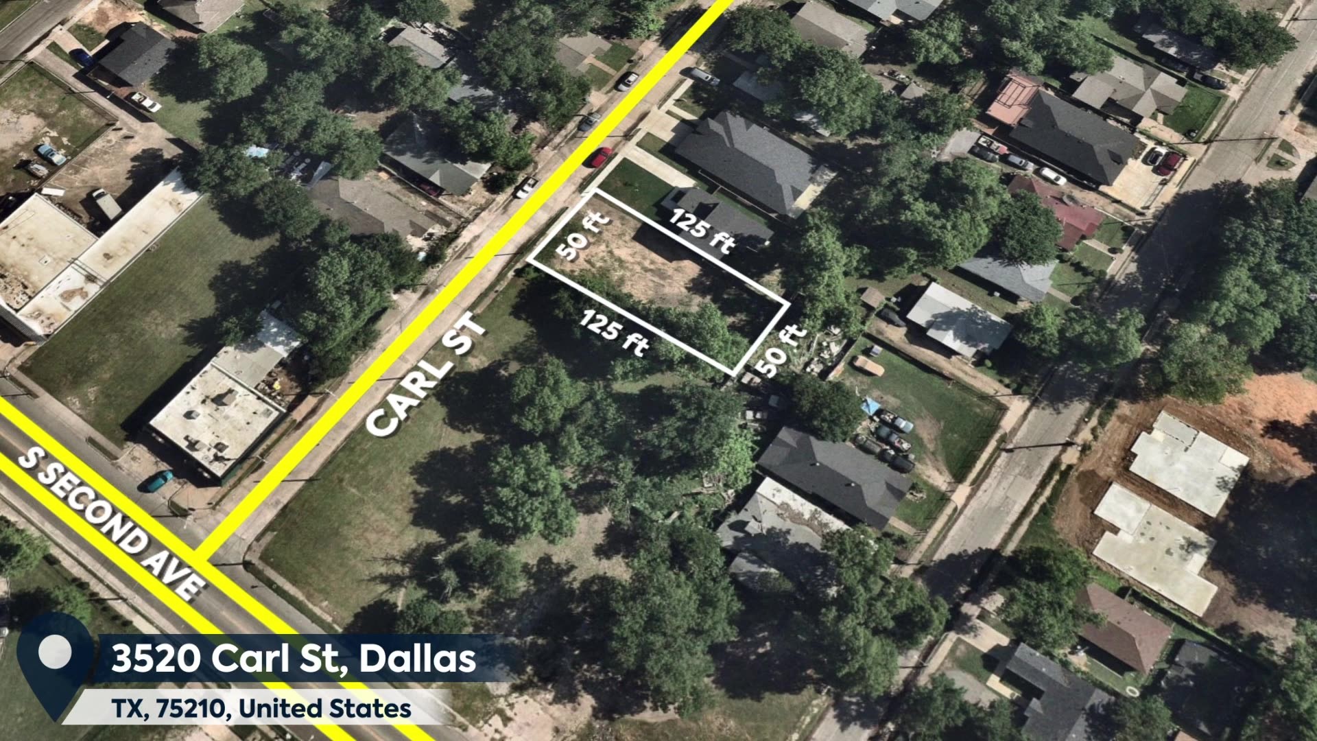 Property photo 01 of 3520 Carl Street, Dallas, TX 75210 | MLS #21058107