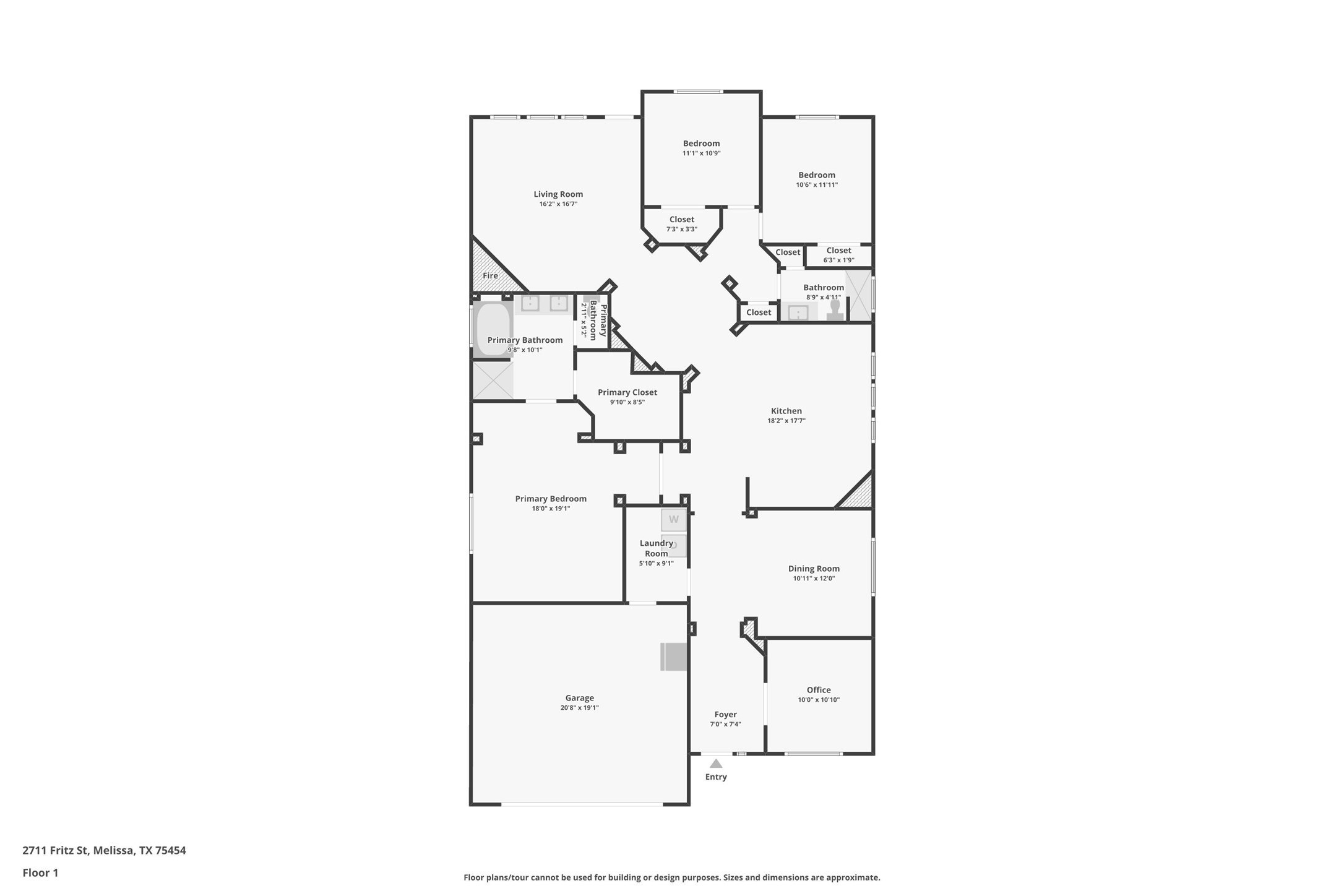 2711 Fritz Street, Melissa, TX, 75454