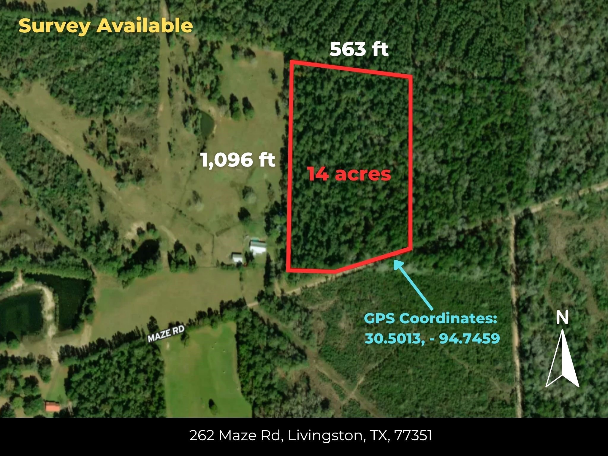 262 Maze Road, Livingston, TX, 77351