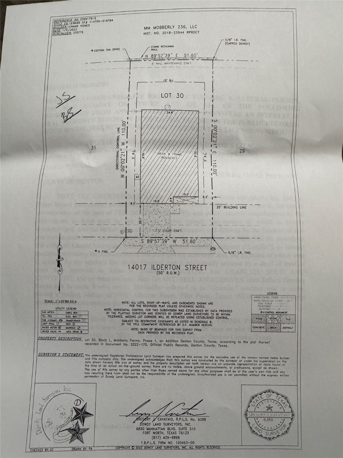 14017 Ilderton Street, Pilot Point, TX, 76258