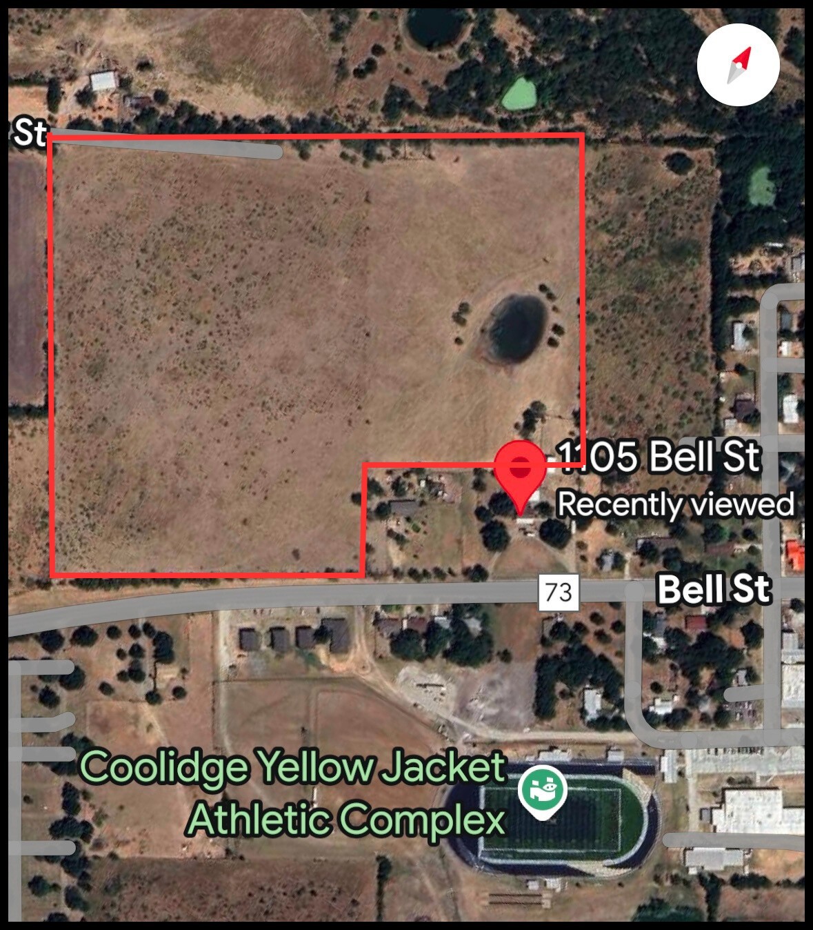 Property photo 01 of 1105 Bell Street, Coolidge, TX 76635 | MLS #21128600