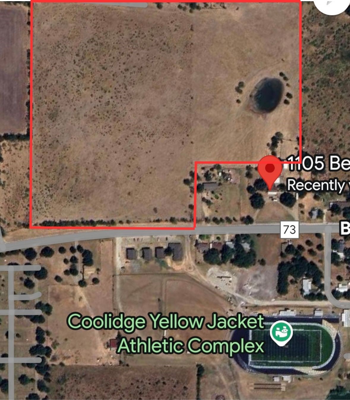1105 Bell Street, Coolidge, TX, 76635