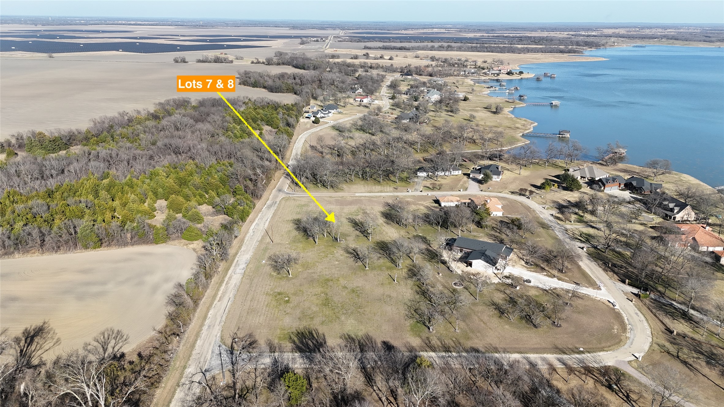Lot 7 & 8 Francisco Bay Drive, Kerens, TX, 75144