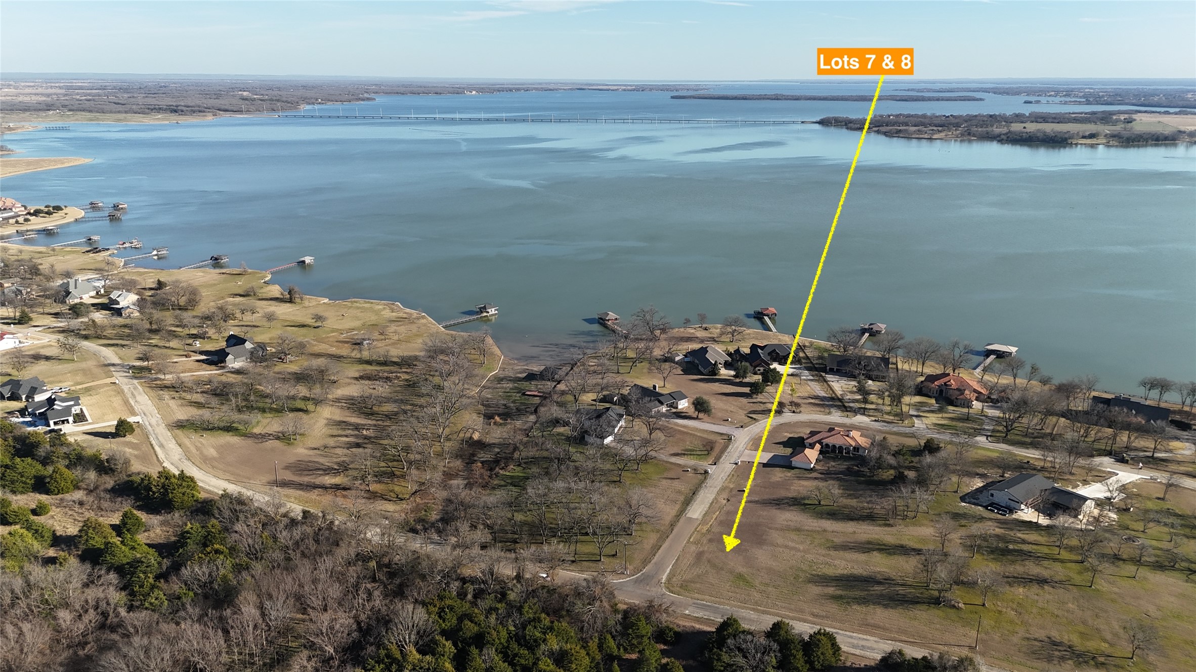 Lot 7 & 8 Francisco Bay Drive, Kerens, TX, 75144