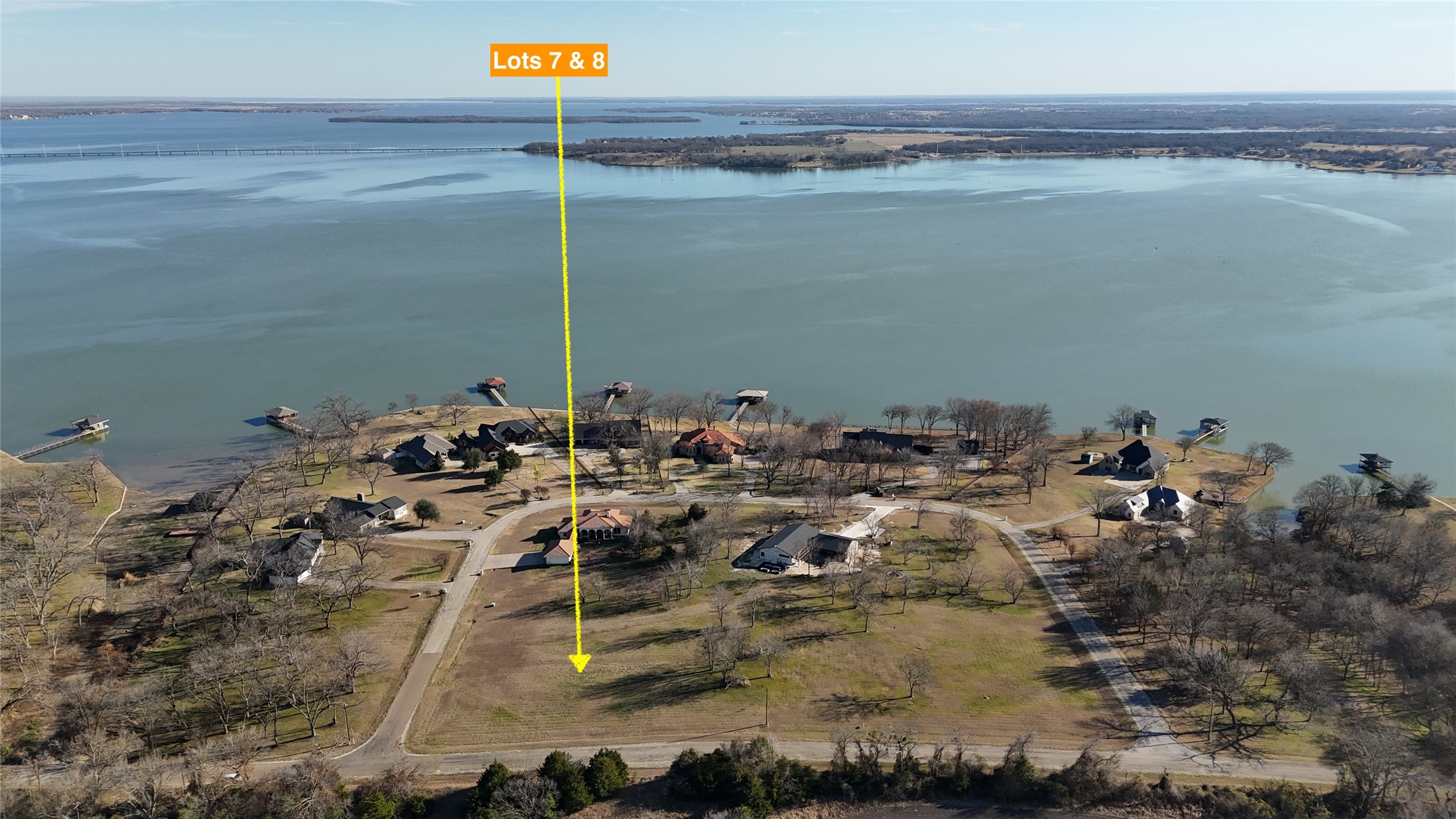 Lot 7 & 8 Francisco Bay Drive, Kerens, TX, 75144