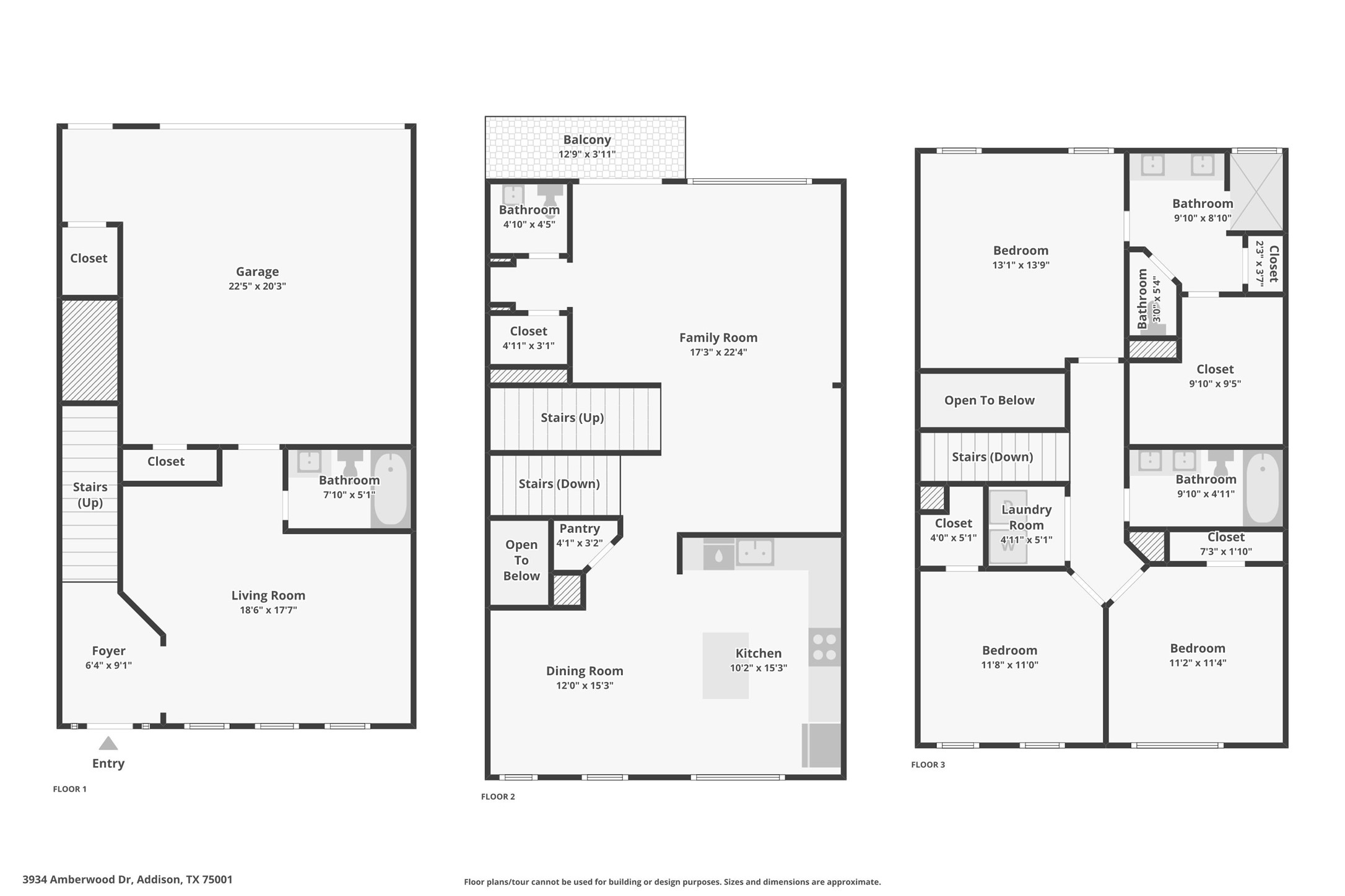 3934 Amberwood Drive, Addison, TX, 75001