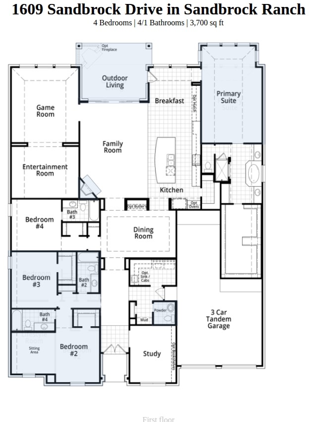 1609 Sandbrock Drive, Aubrey, TX, 76227