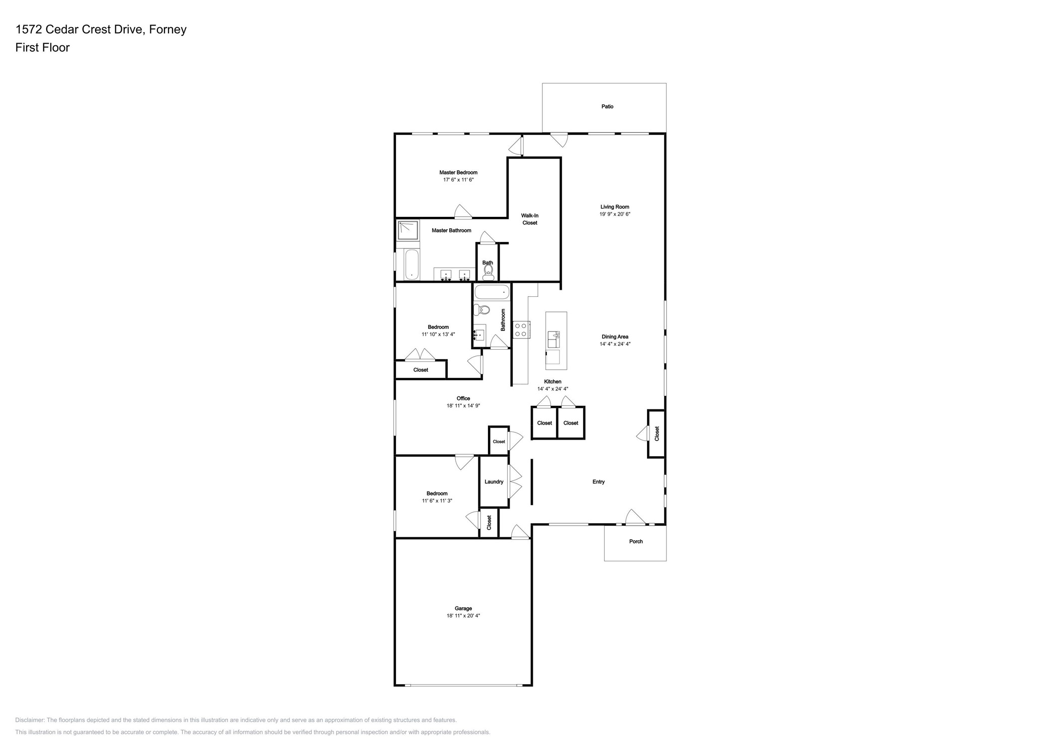 1572 Cedar Crest Drive, Forney, TX, 75126