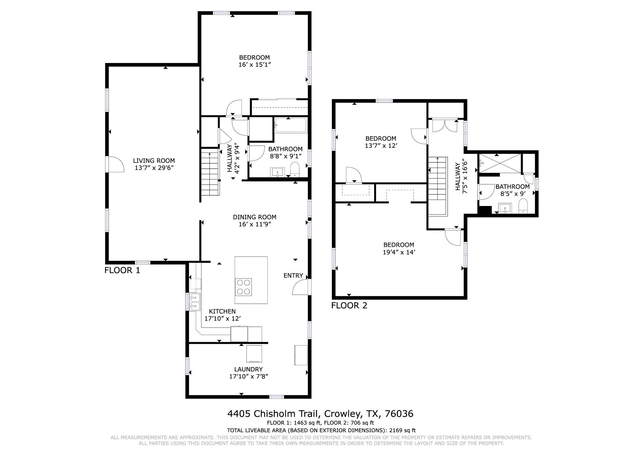 4405 Chisholm Trail, Crowley, TX, 76036