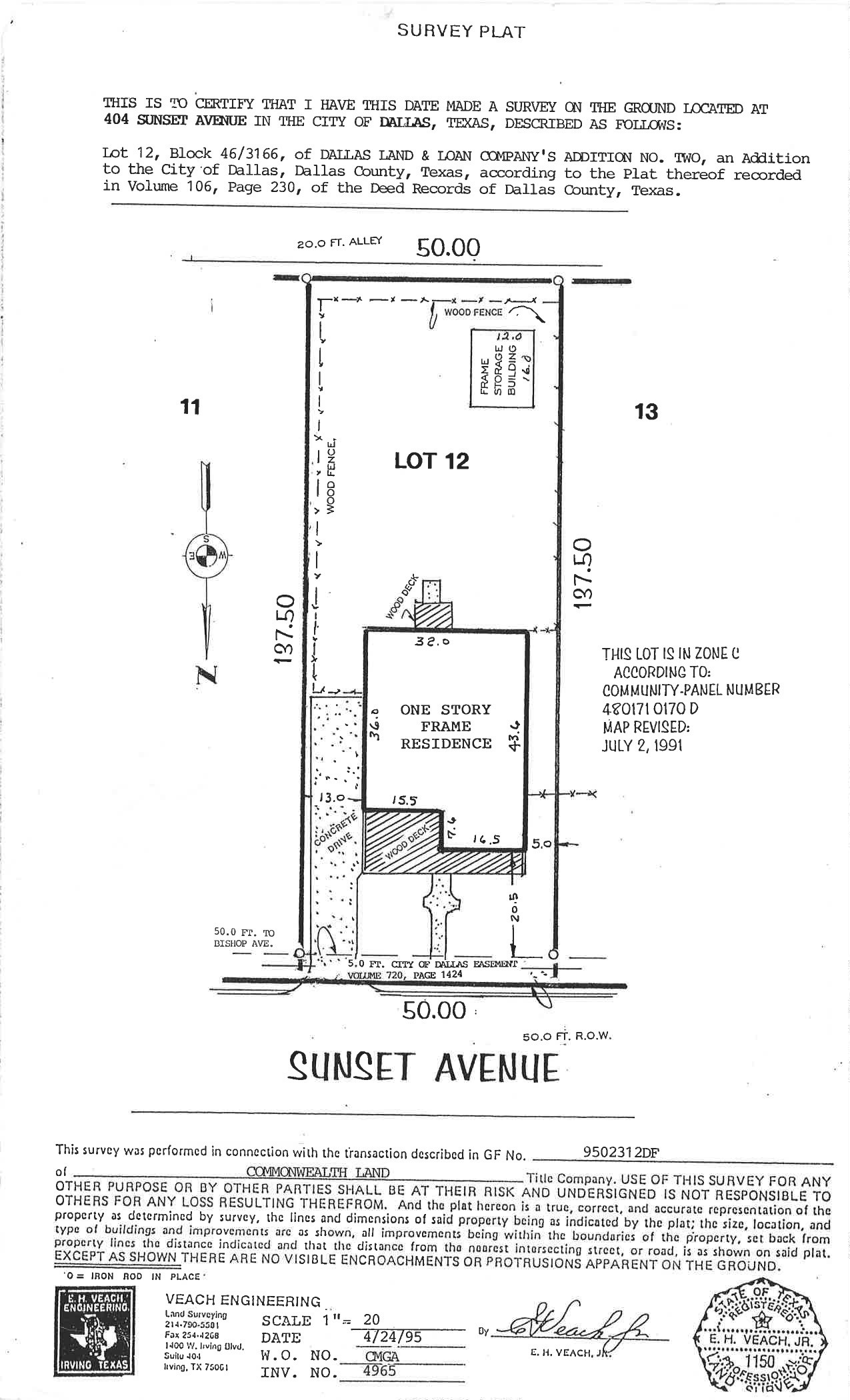 404 Sunset Avenue, Dallas, TX, 75208