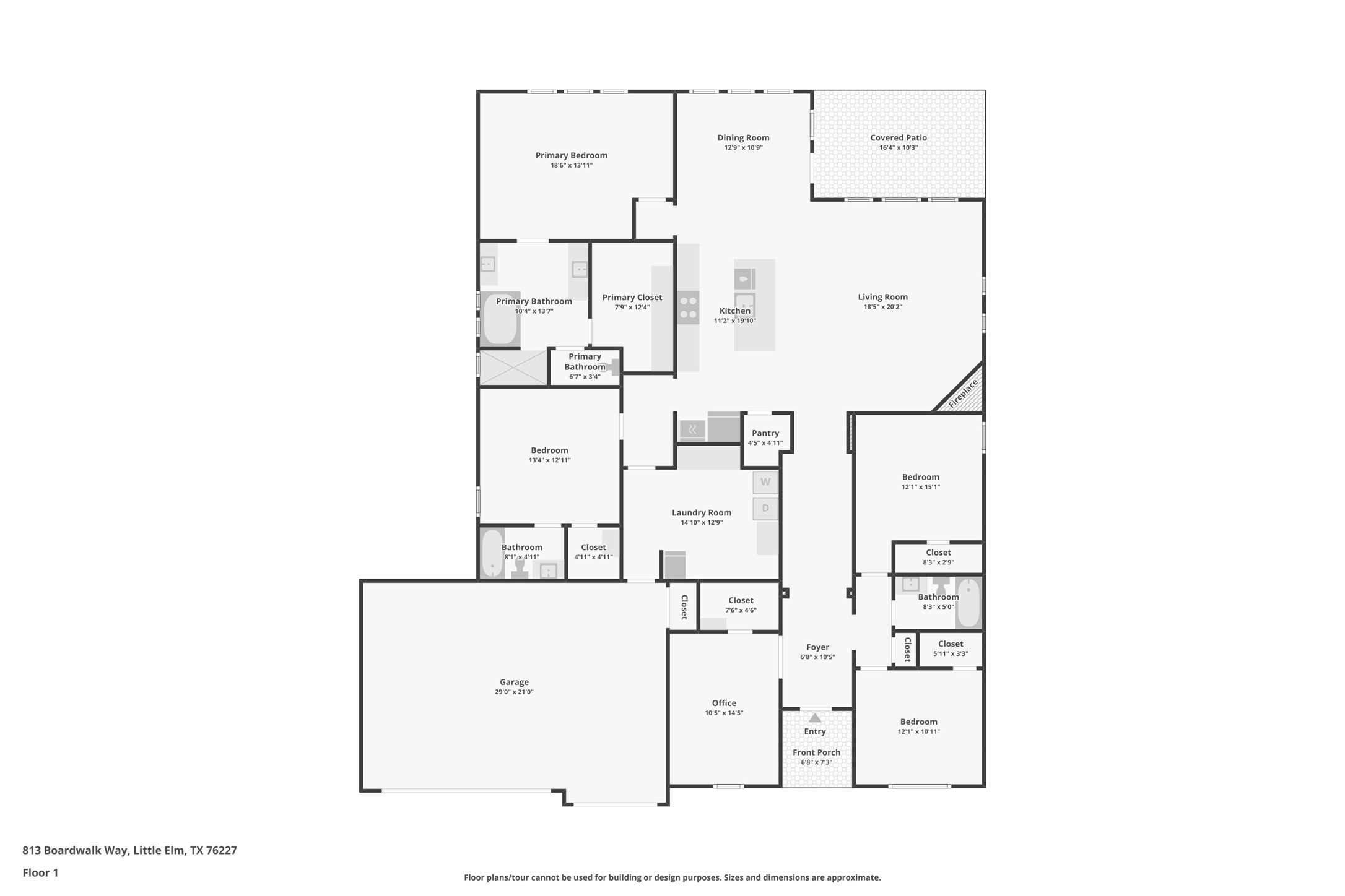 813 Boardwalk Way, Little Elm, TX, 76227