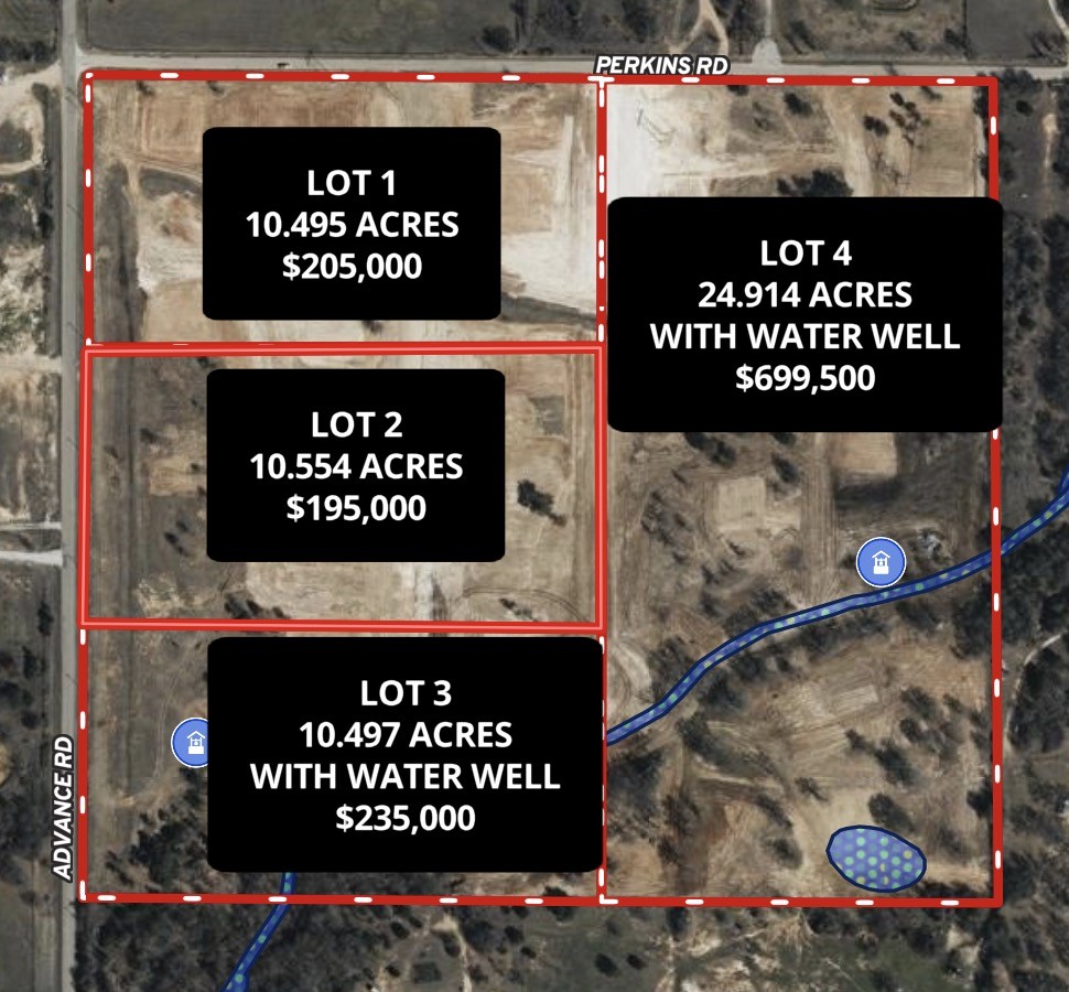 Lot 4 Perkins, Poolville, TX, 76487