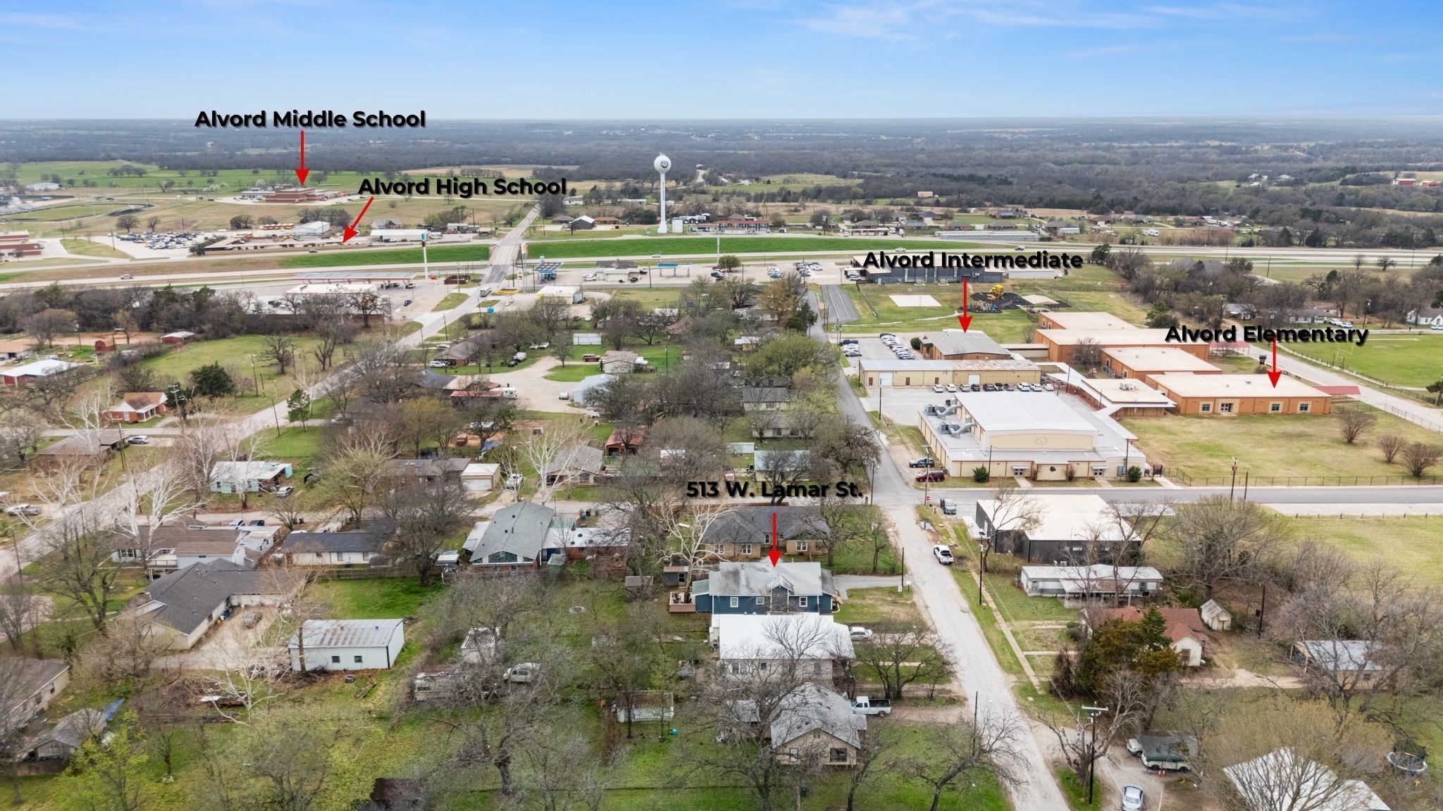 513 W Lamar Street, Alvord, TX, 76225