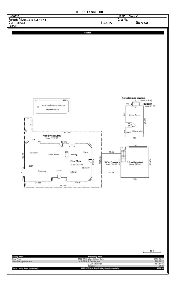 535 E Cullins Road, Rockwall, TX, 75032