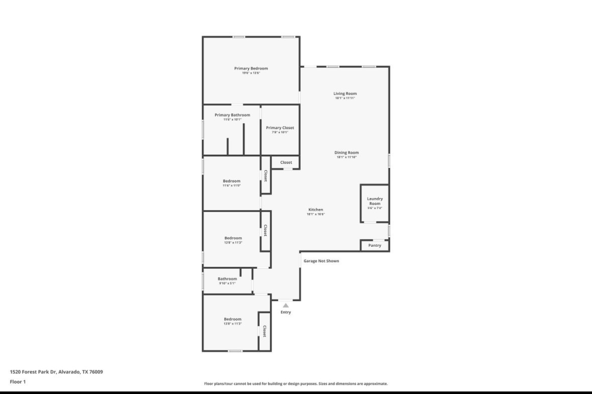 1520 Forest Park Drive, Alvarado, TX, 76009