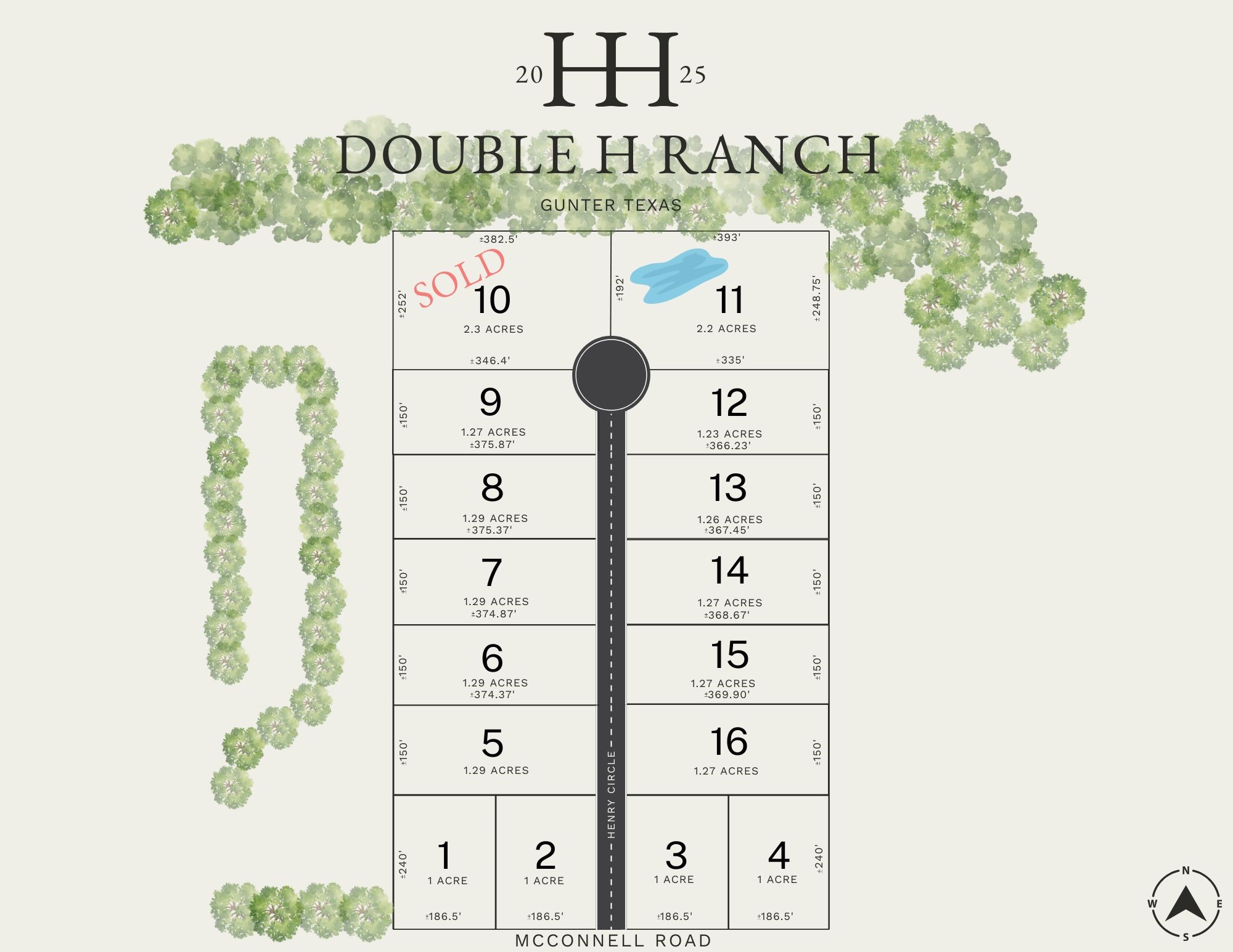 TBD Lot 2 McConnell Road, Gunter, TX, 75058