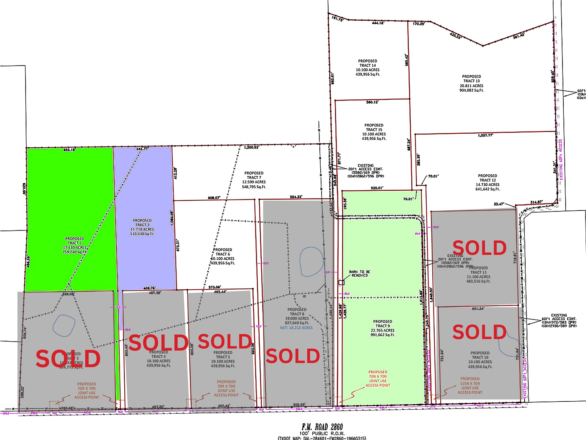 TBD Lot 2 Fm Rd 2860, Kaufman, TX, 75142