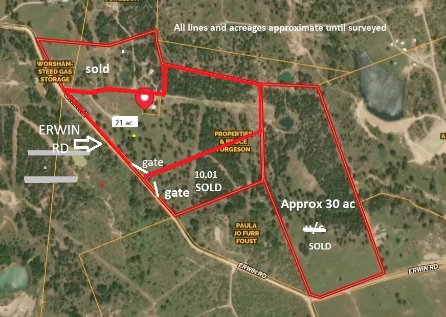 21 AC Erwin, Perrin, TX, 78486