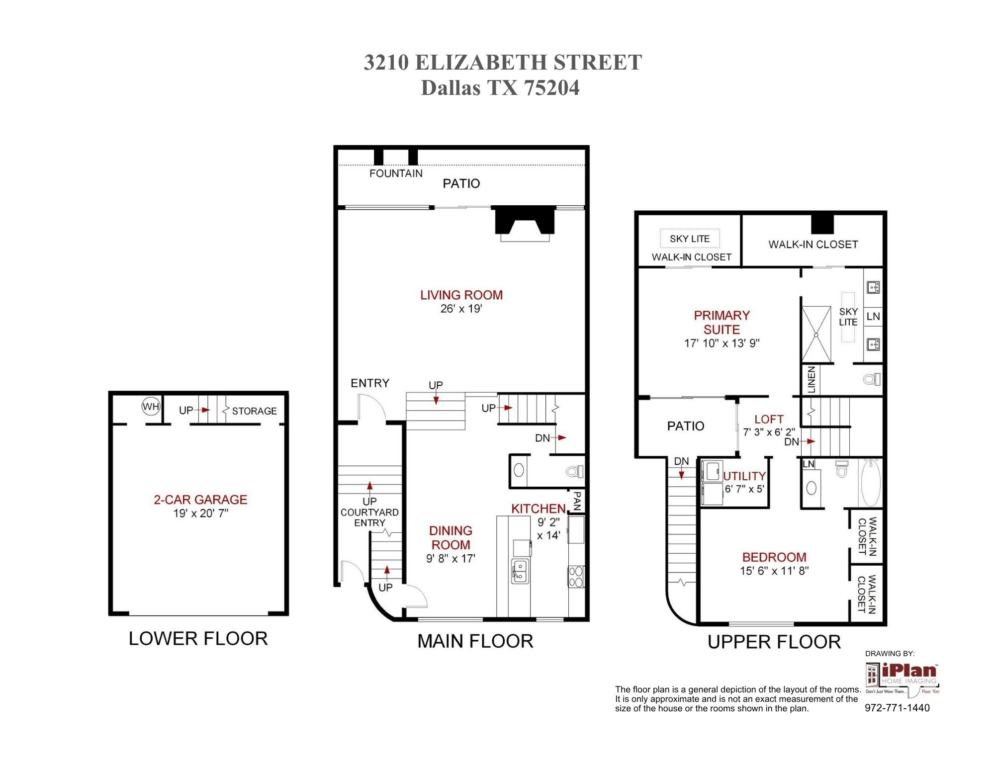 3210 Elizabeth Street, Dallas, TX, 75204