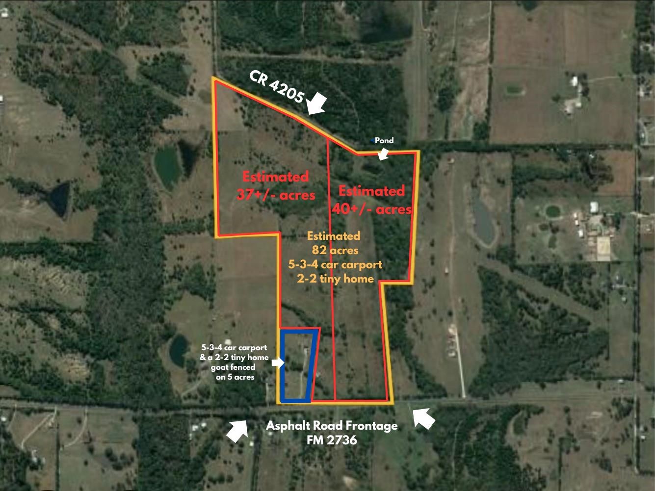 Property photo 03 of 4081 FM 2736 UNIT D, Campbell, TX 75422 | MLS #21223171