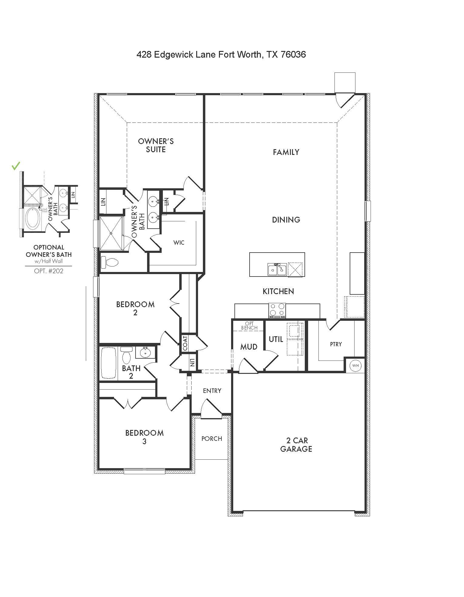428 Edgewick Lane, Fort Worth, TX, 76036