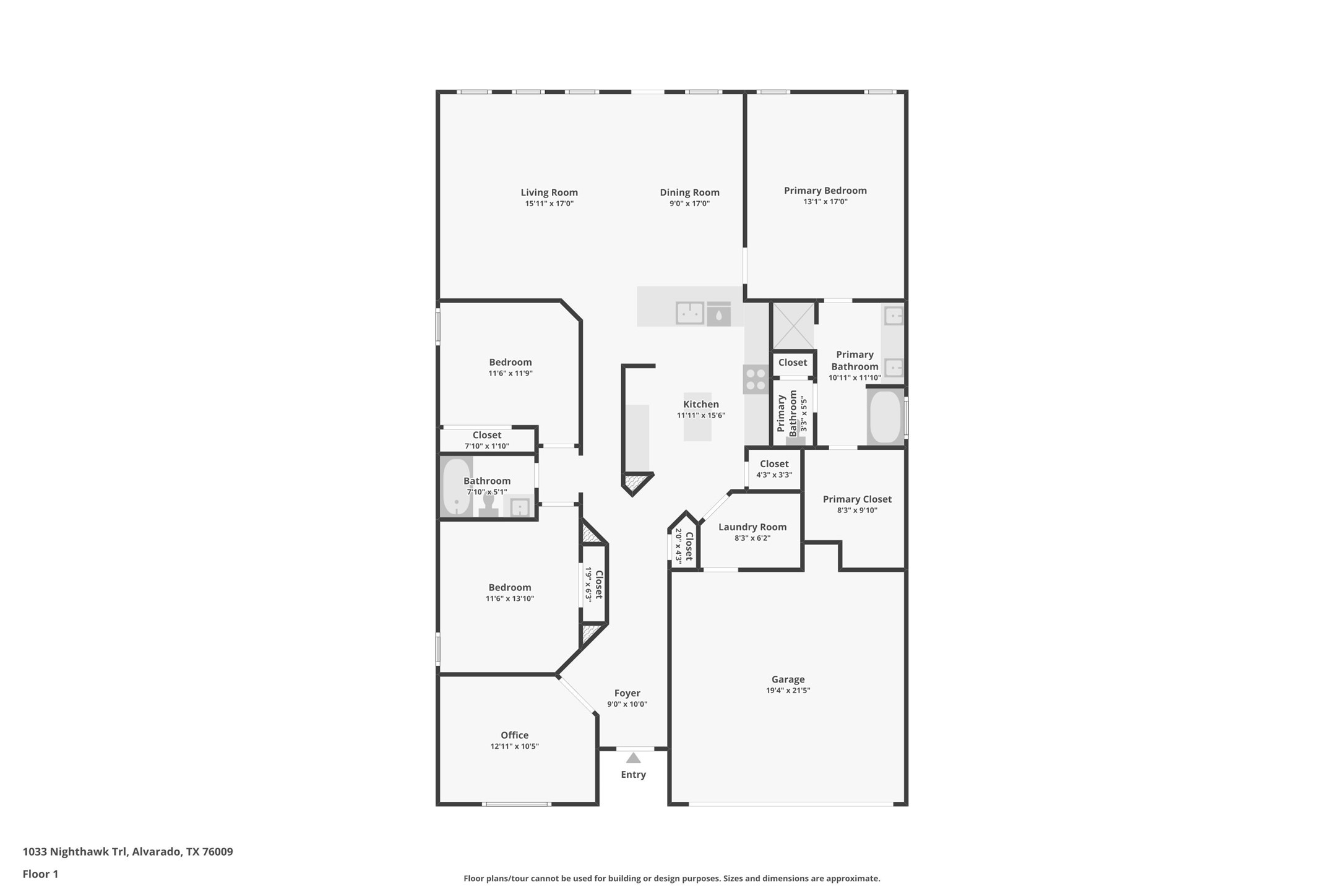 1033 Nighthawk Trail, Alvarado, TX, 76009