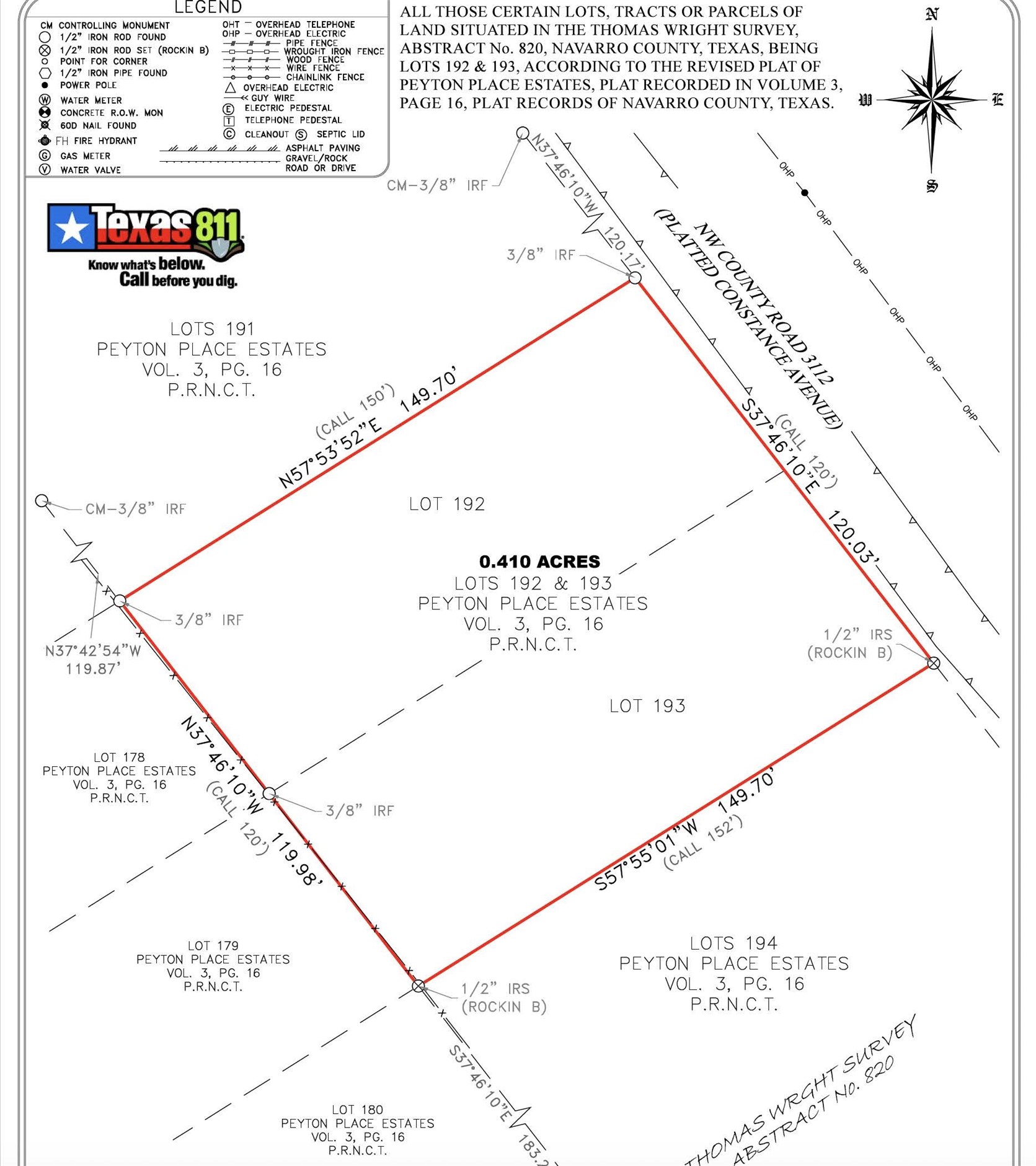 L192-193 NW County Road 3112, Purdon, TX, 76679
