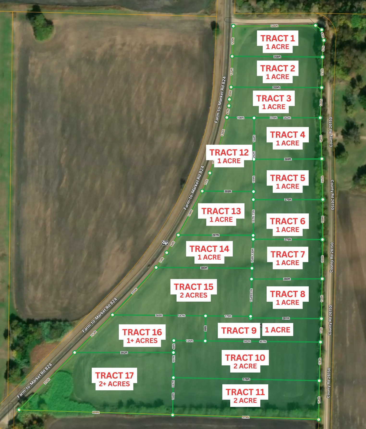 TBD Lot 3 CR 26150, Roxton, TX, 75477