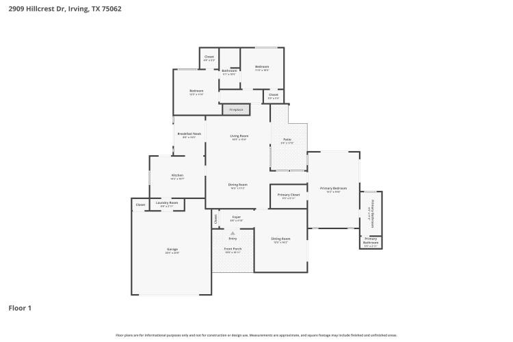 2909 Hillcrest Drive, Irving, TX, 75062