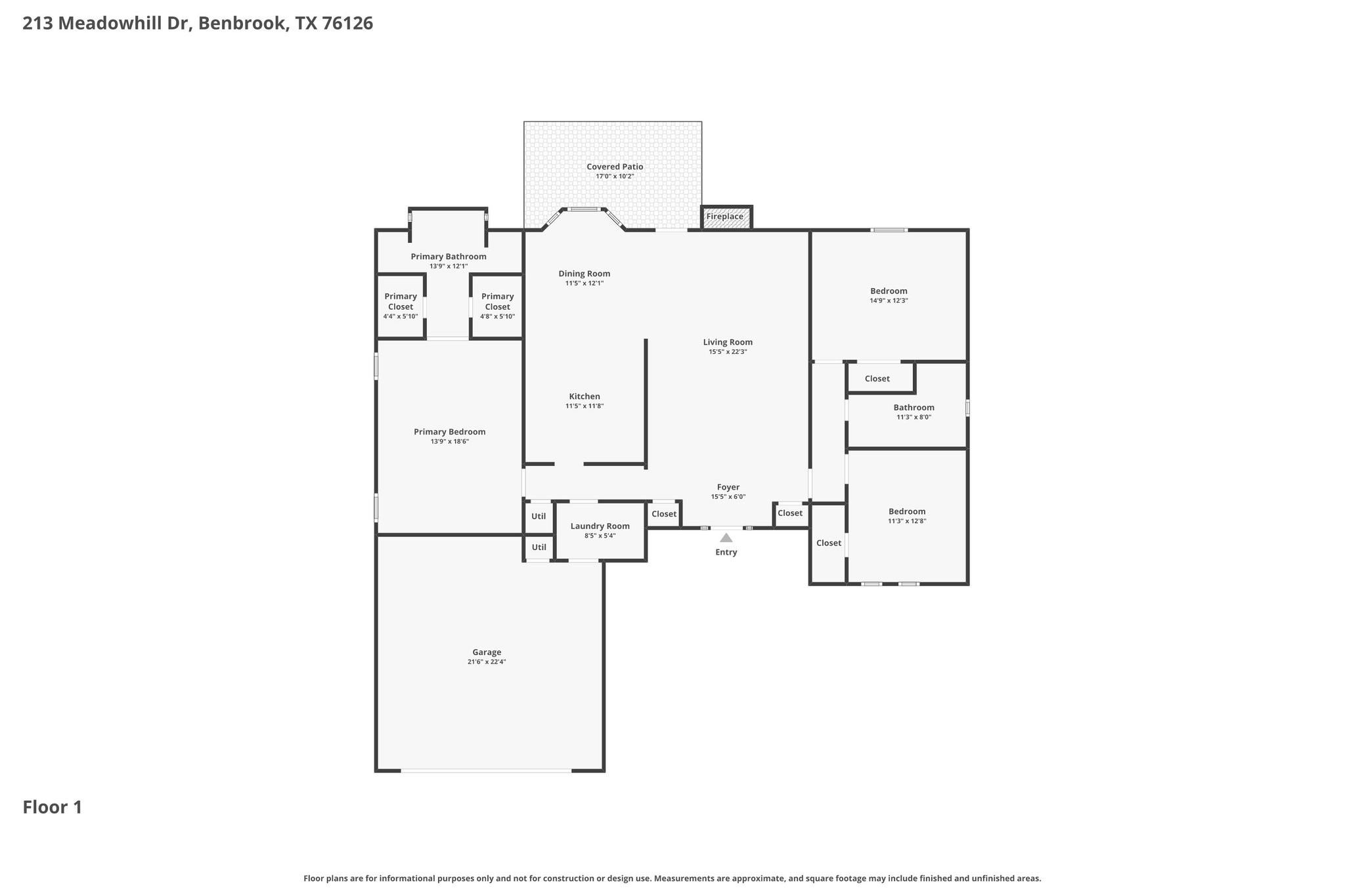 213 Meadowhill Drive, Benbrook, TX, 76126