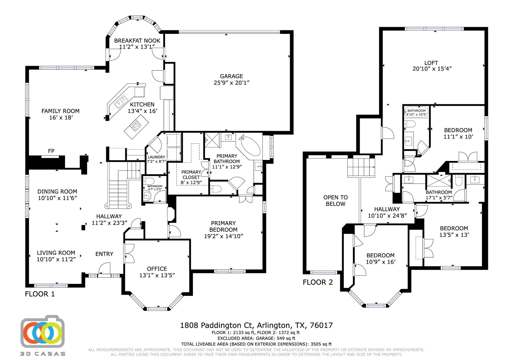 1808 Paddington Court, Arlington, TX, 76017