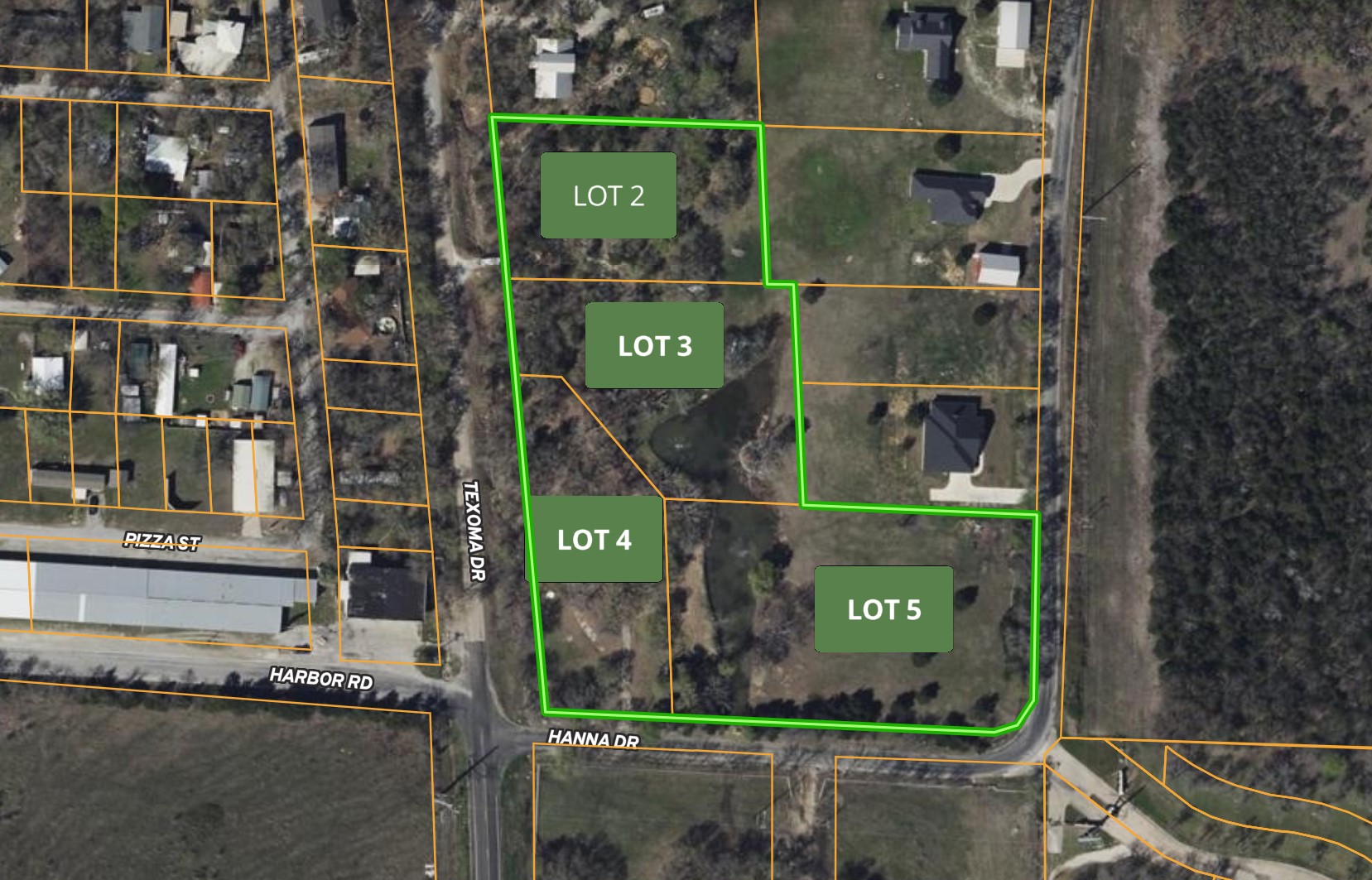 Lot 4 Mariner Cay EST Hanna Drive, Denison, TX, 75020