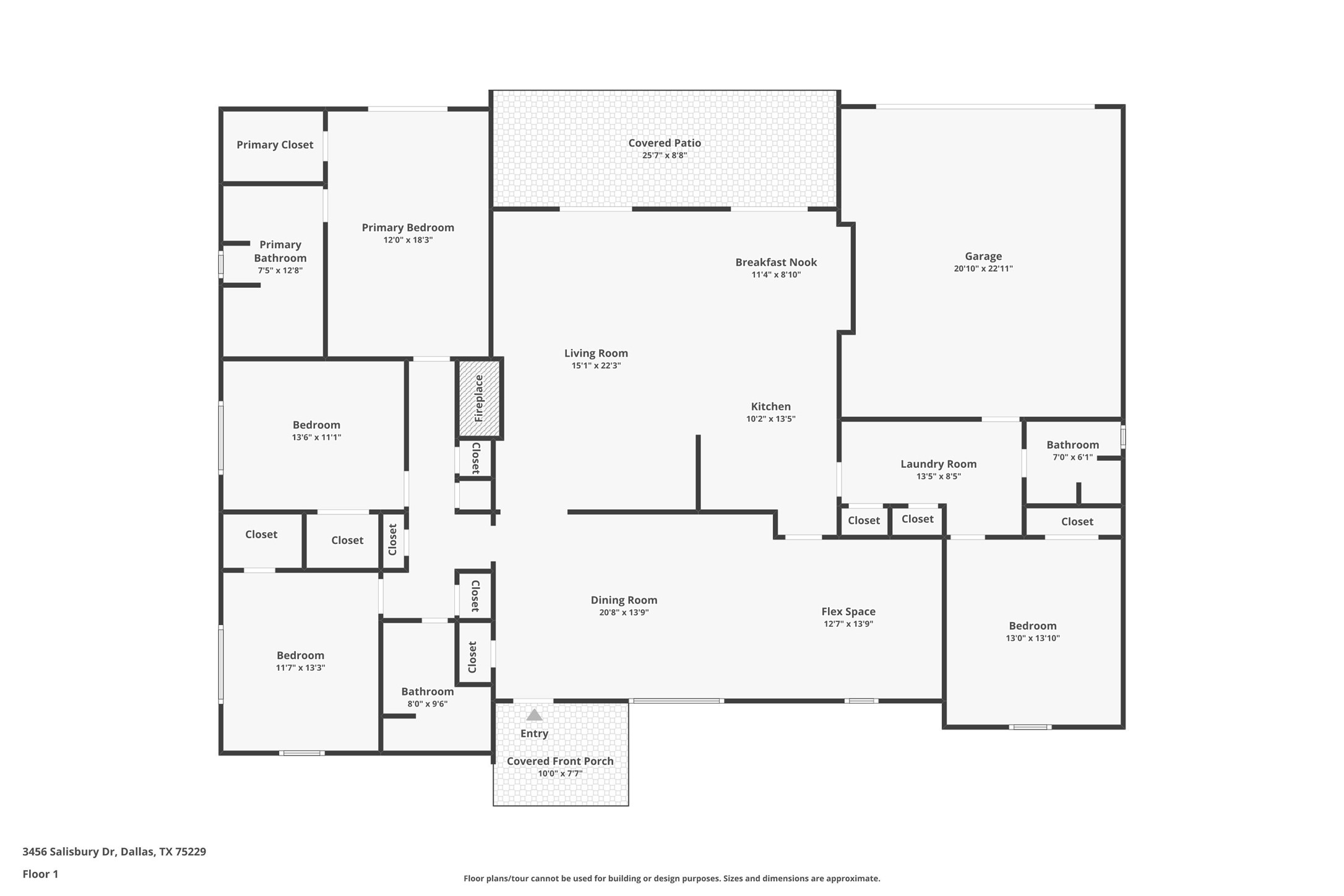 3456 Salisbury Drive, Dallas, TX, 75229