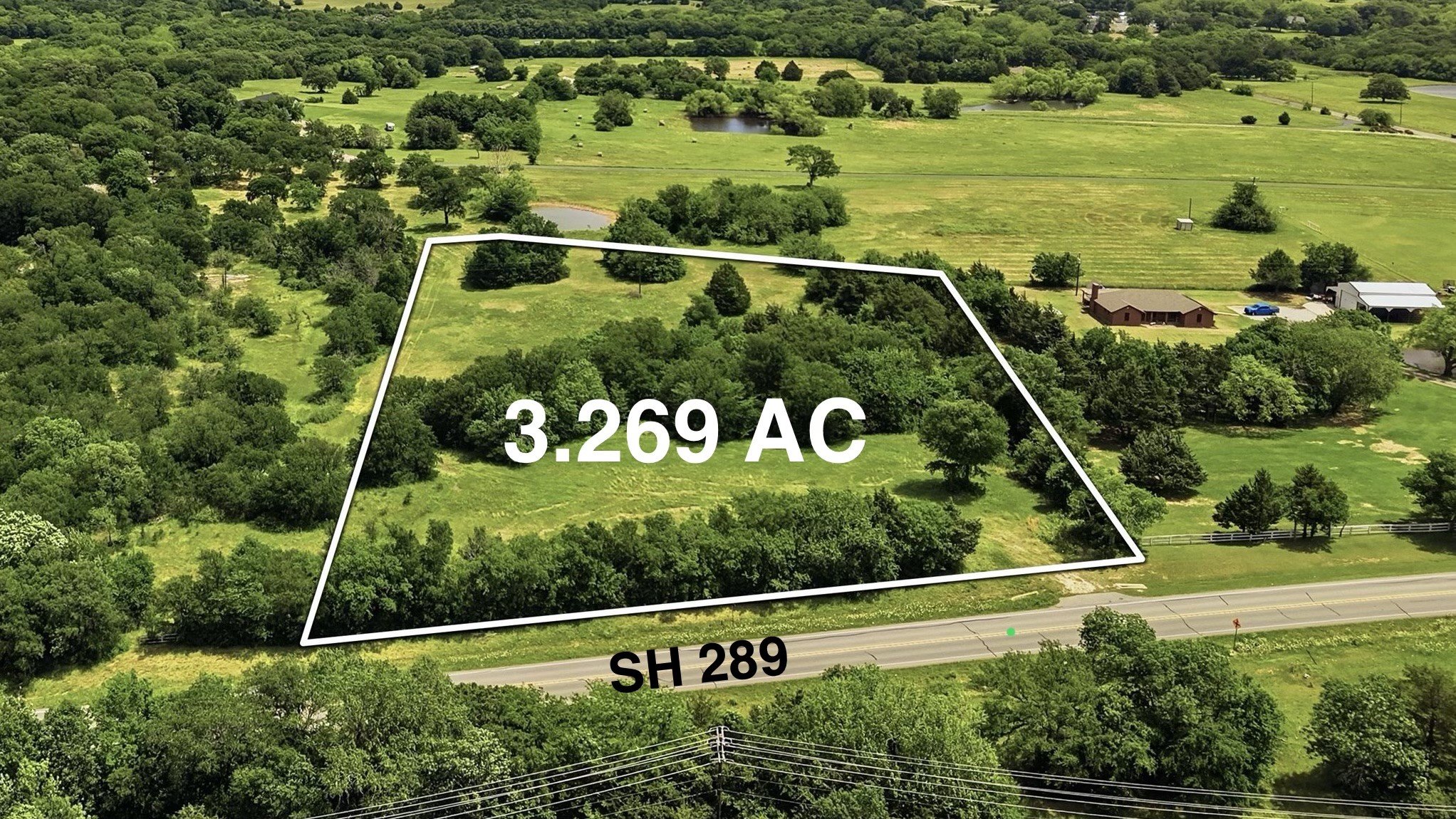Property photo 01 of 3.269 Acres Hwy 289, Pottsboro, TX 75076 | MLS #21257140